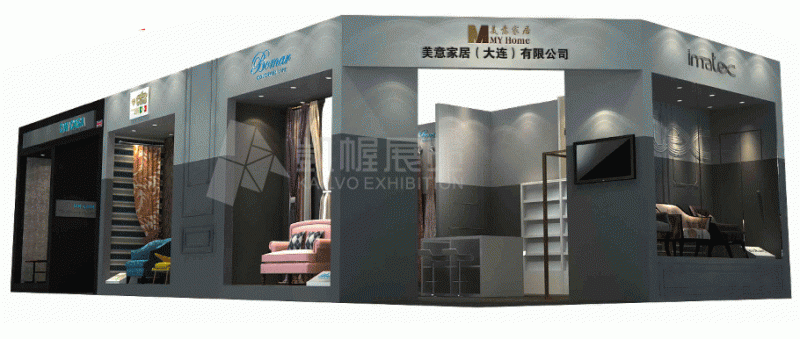 2018美意家居展臺搭建