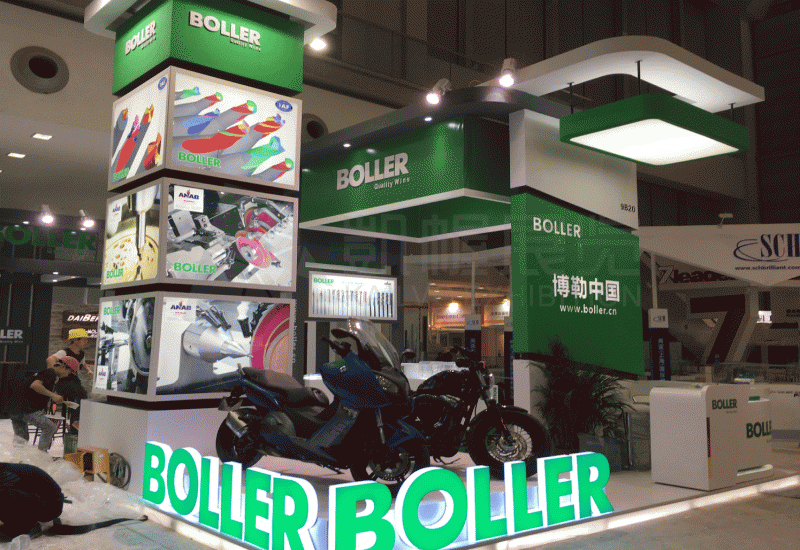 博勒中國展臺方案設計2