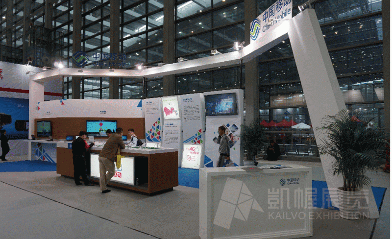 中國移動展臺方案設計1