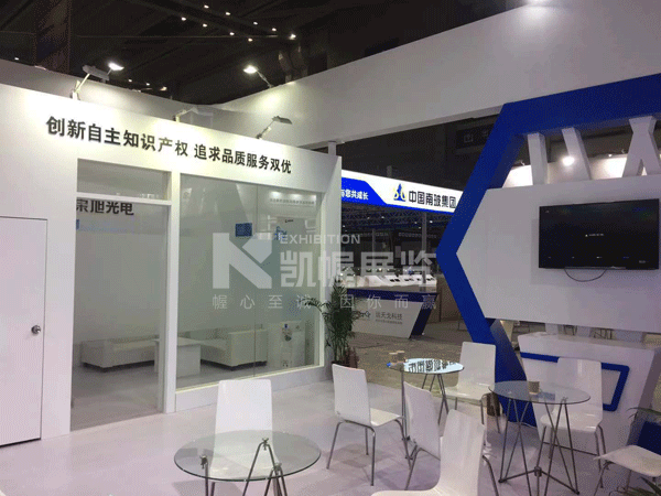 東旭光電展臺搭建