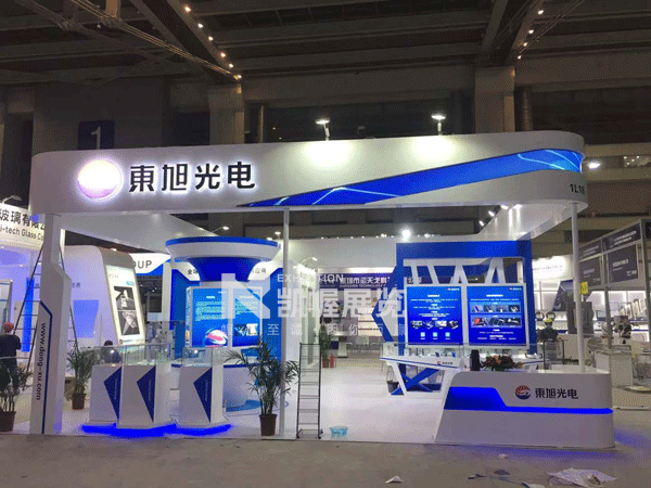 東旭光電展臺(tái)搭建