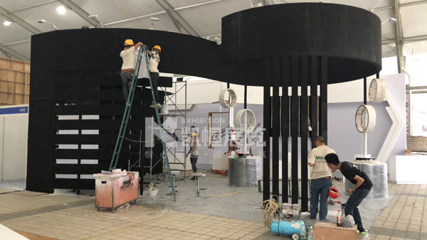 遠東展臺搭建效果圖