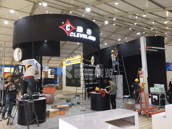 遠東展臺搭建施工