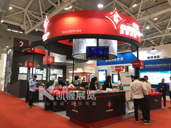 機械展展臺搭建設計