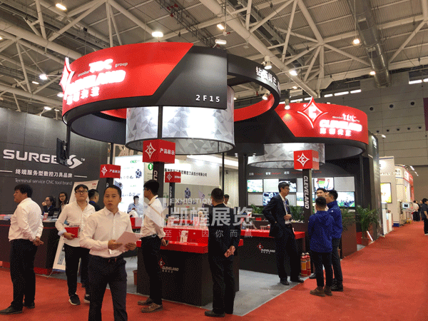 機械展展臺搭建設計