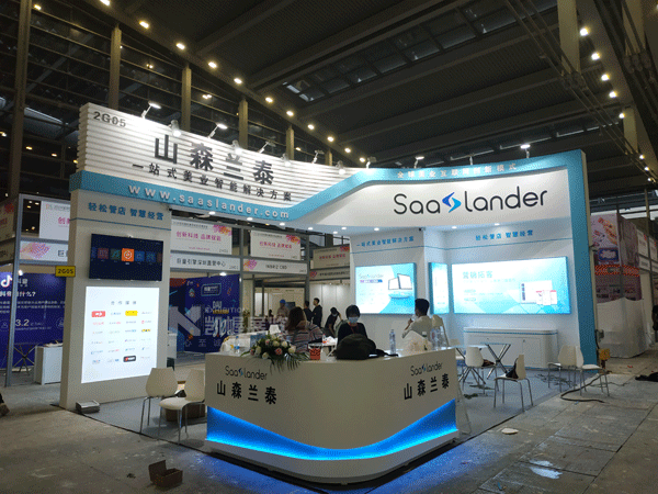 展臺搭建現(xiàn)場